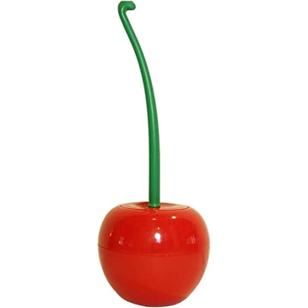 Cepillo de inodoro con forma de cerezo juego de cepillos