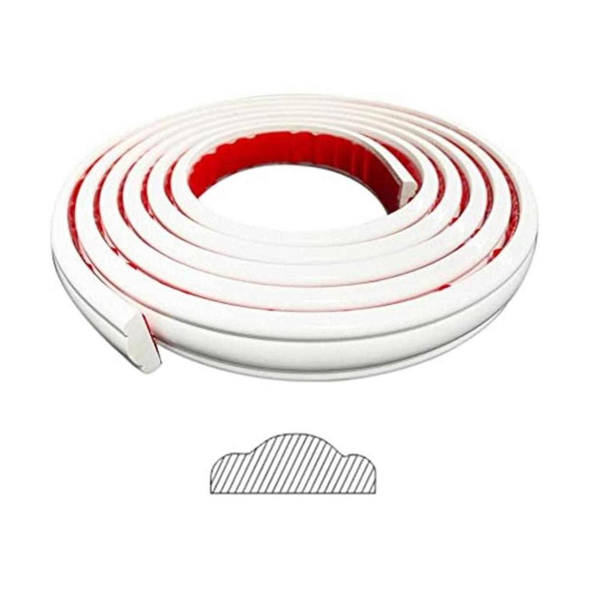 Moldura de pared pintable Riel de silla autoadhesivo