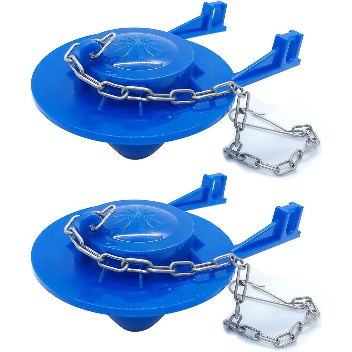 Kit de repuesto de aleta de inodoro de 2 pulgadas paquete