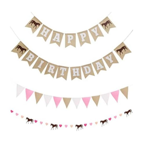 Suministros para fiesta de cumpleaños de caballos_1