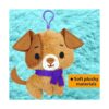 KRAFUN Kit de llavero de costura de unicornio para niños_6