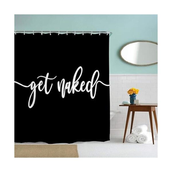 IcosaMro Get Naked Shower Curtain for Bathroom with Hooks_4