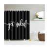 IcosaMro Get Naked Shower Curtain for Bathroom with Hooks_1