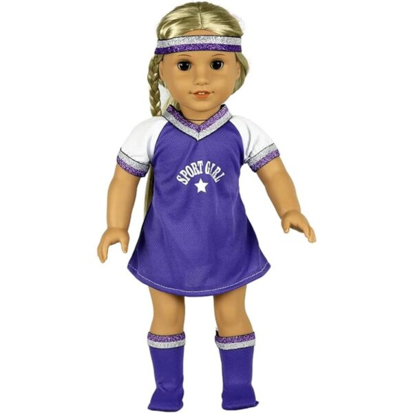 ReeRaa Ropa de muñeca para niña regalo americano de 18_2