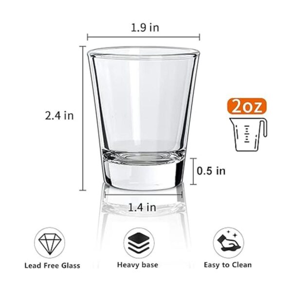 Juego de vasos de chupito de 24 onzas 2.0 fl oz de_2
