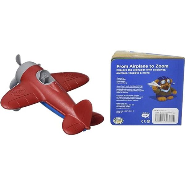 Green Toys Avión Board Book CB Pretend Play_2