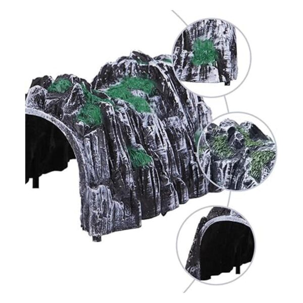 Toyvian 3pcs Modelo de tren de paisaje tren tren tren de_2