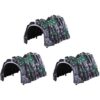 Toyvian 3pcs Modelo de tren de paisaje tren tren tren de_1