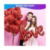 Kit de 50 globos de amor y globos de corazón y 2000_6