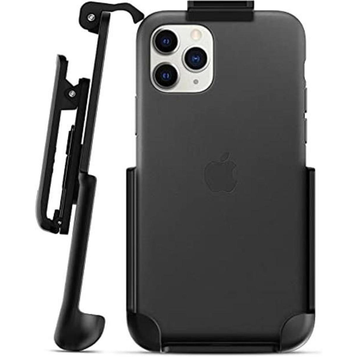Funda de piel con clip para cinturón para Apple iPhone 11