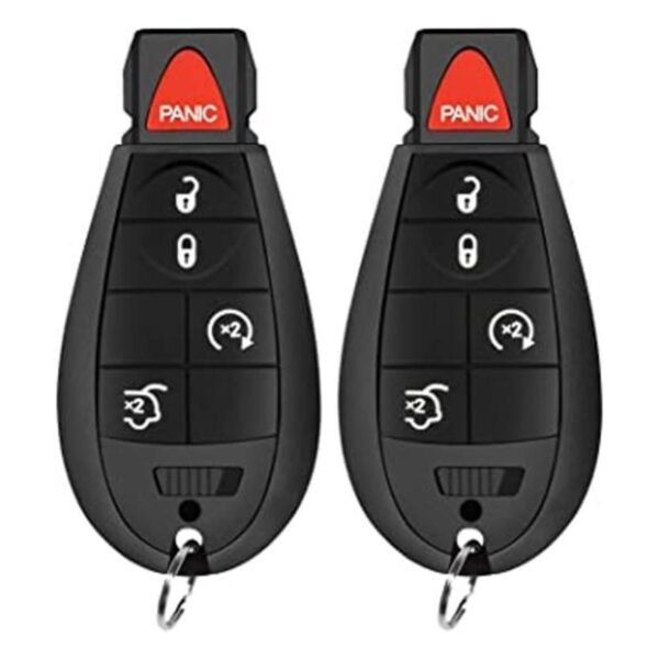 SaverRemotes Llavero de 5 botones compatible con Jeep_1