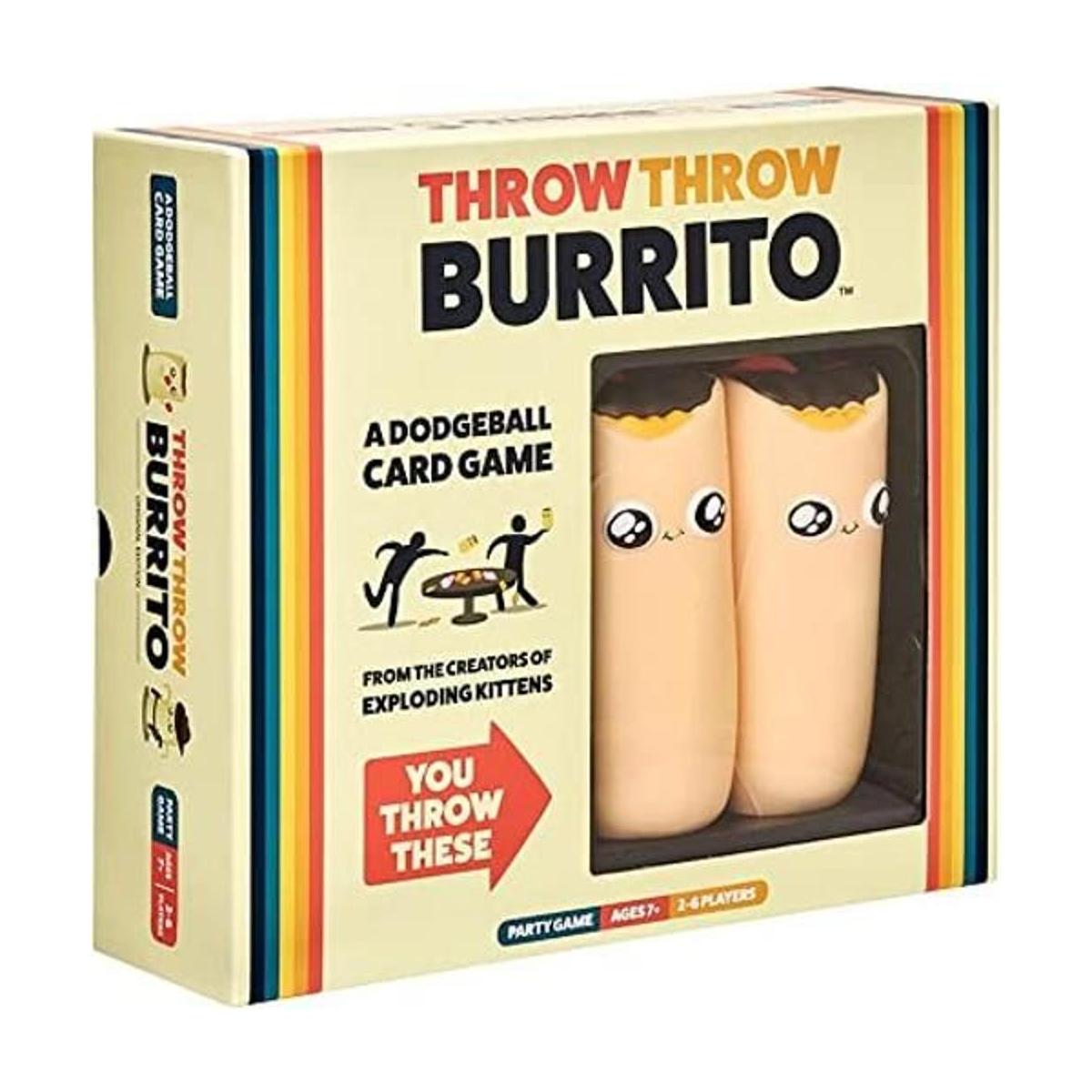 Throw Throw Throw Burrito by Exploding Kittens Un juego