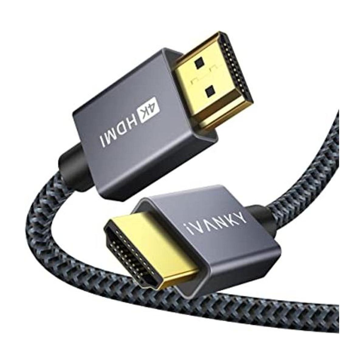 IVANKY cable HDMI 4K de 10 pies cable HDMI 2.0 de alta