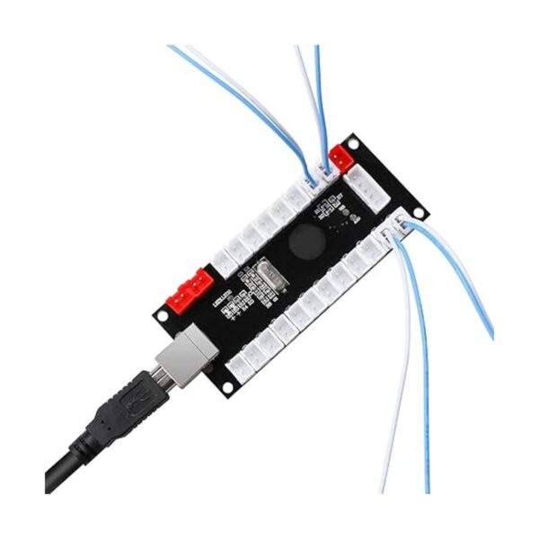 Guwarry 2 jugadores Zero retardo USB Encoder PC a HAPP