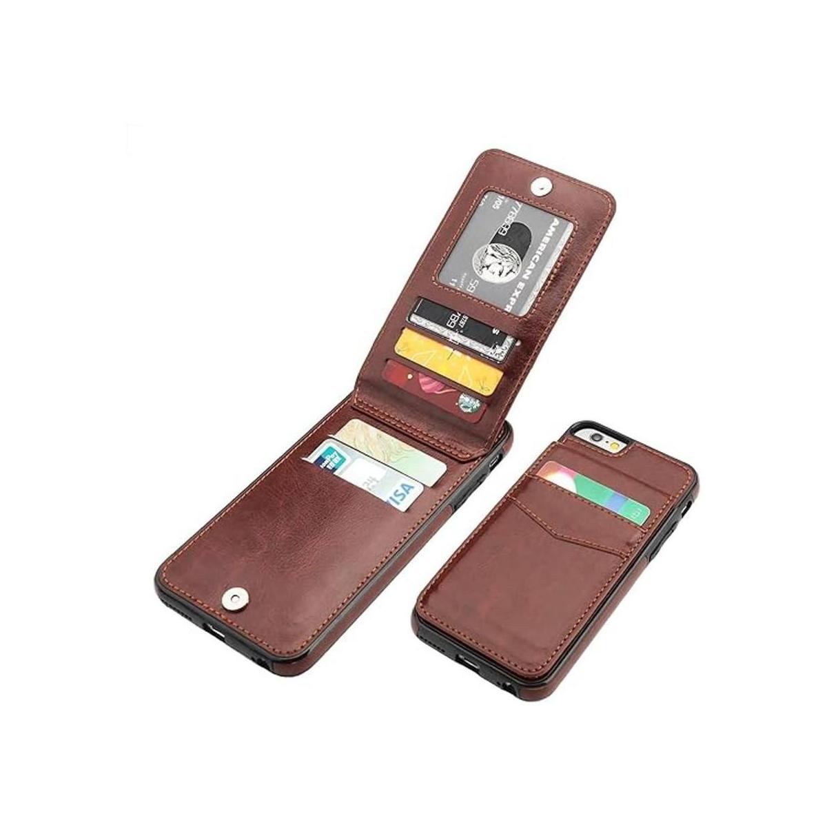 KIHUWEY Funda tipo cartera para iPhone 6 y 6S con soporte