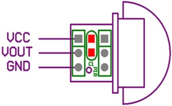 HiLetgo 3 piezas AM312 Mini piroeléctrico PIR módulo_5