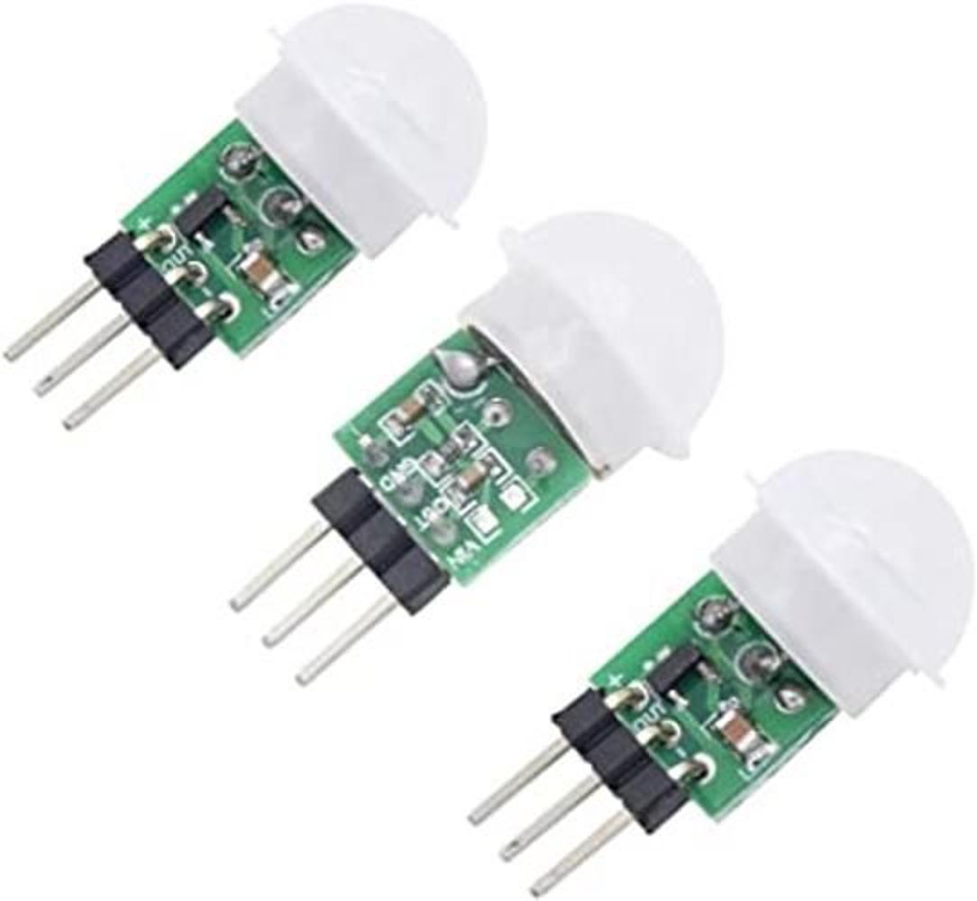 HiLetgo 3 piezas AM312 Mini piroeléctrico PIR módulo