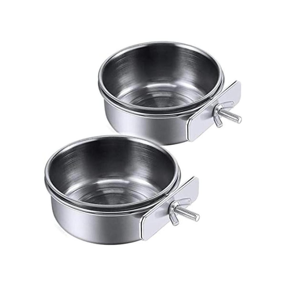 PINVNBY Tazas de alimentación de loros platos de comida