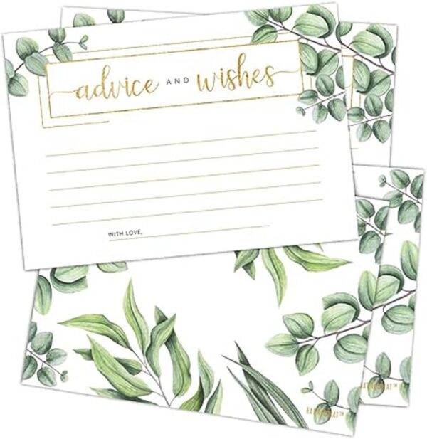 Juego de 50 tarjetas de consejos y deseos tarjetas de_2