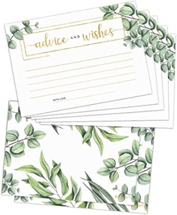 Juego de 50 tarjetas de consejos y deseos tarjetas de_1