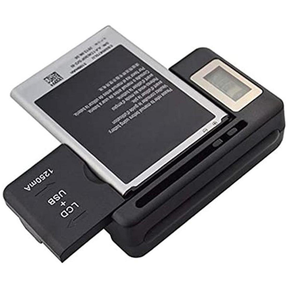 Cargador de batería LCD universal cargador de viaje para