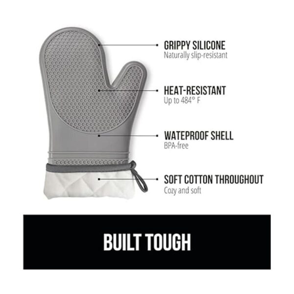 Gorilla Grip Juego de guantes de horno de silicona_2