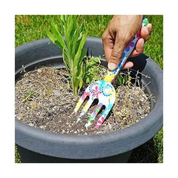 Herramientas de jardinería de diseño floral juego de 3