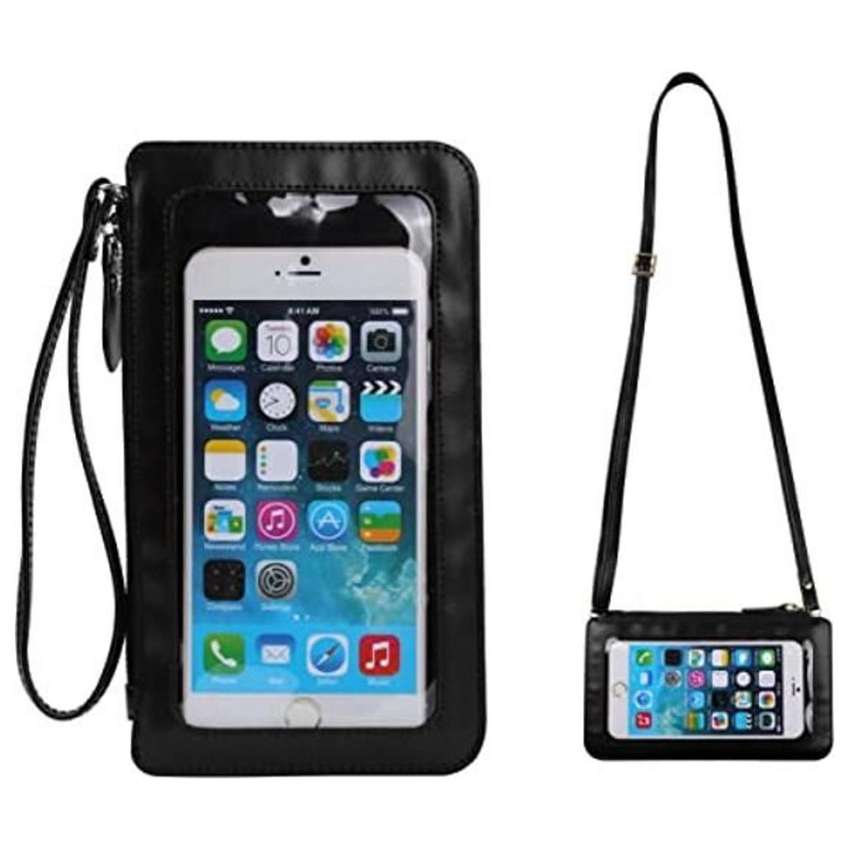 Bolso de la cartera del embrague de la pantalla táctil del