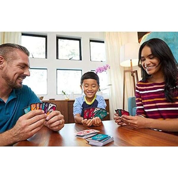 IsEasy Uno Playing Card Game Mattel Games Wild Card Uno_4