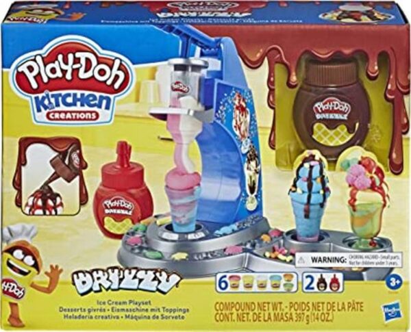 PlayDoh Kitchen Creations Juego de helados Drizzy con_1