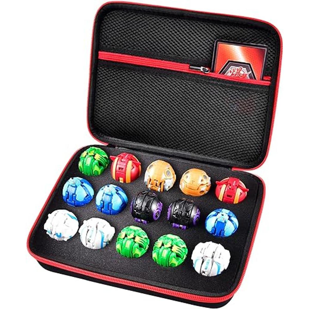 Estuche organizador de juguetes compatible con figuras de