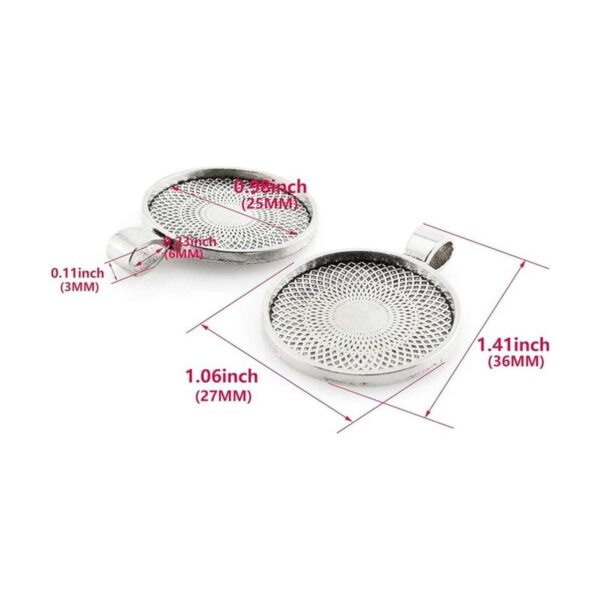 Lind Kitchen Bandejas colgantes de bisel redondo base en_3