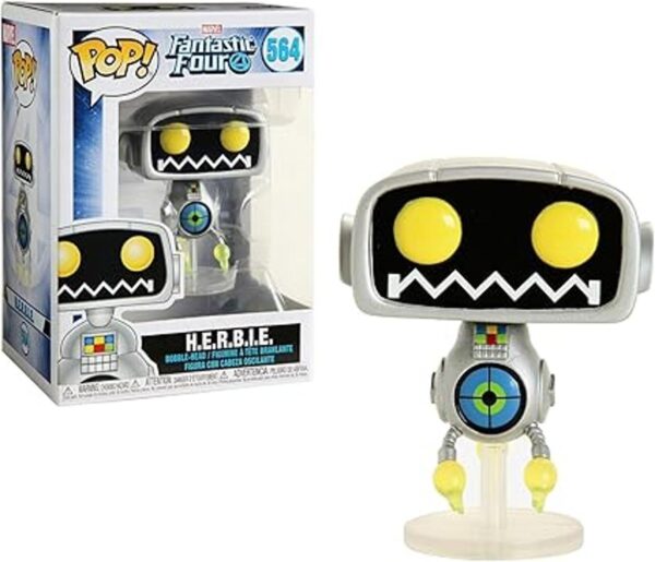 Funko Pop Marvel Fantastic Four H.E.R.B.I.E Multicolor_2