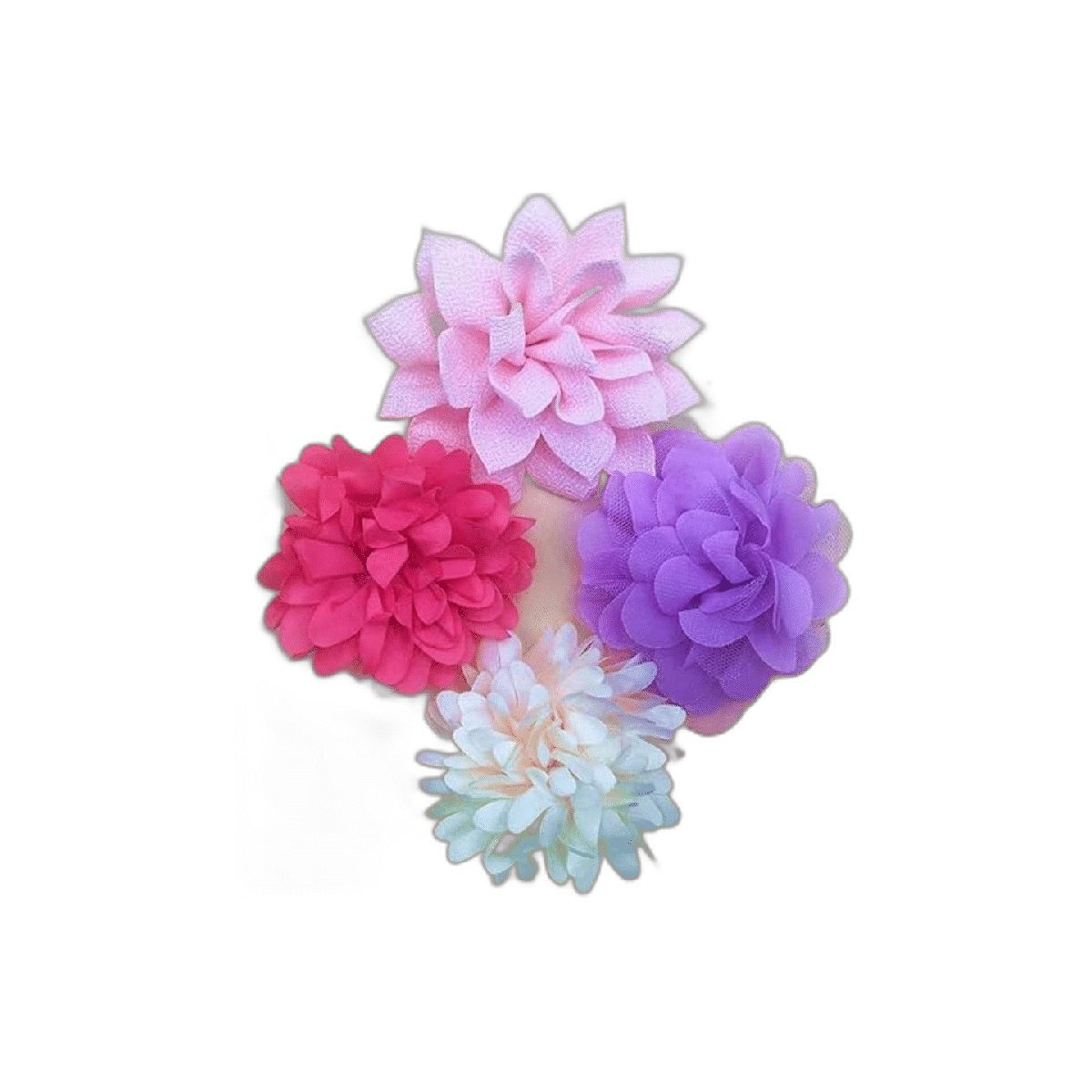 BoomBone Collar de perro flores accesorio paquete de 4