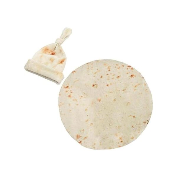 Burrito Manta para bebé divertida manta de tortilla