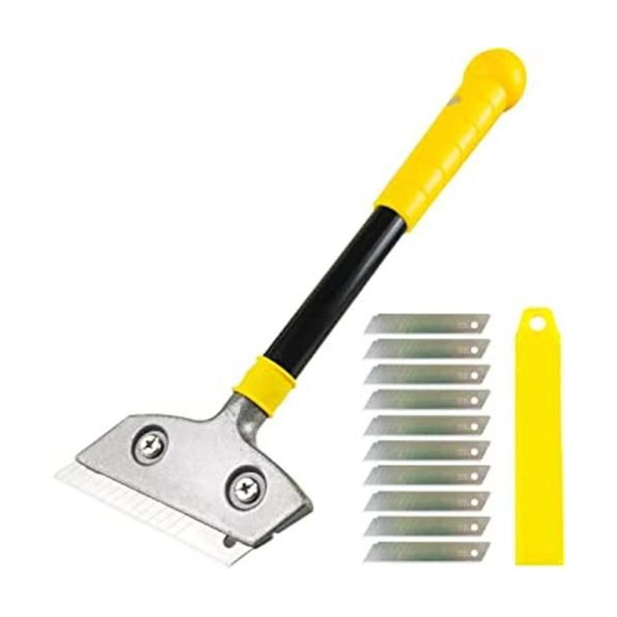 Rascador de hoja de afeitar cuchillo de masilla de mango