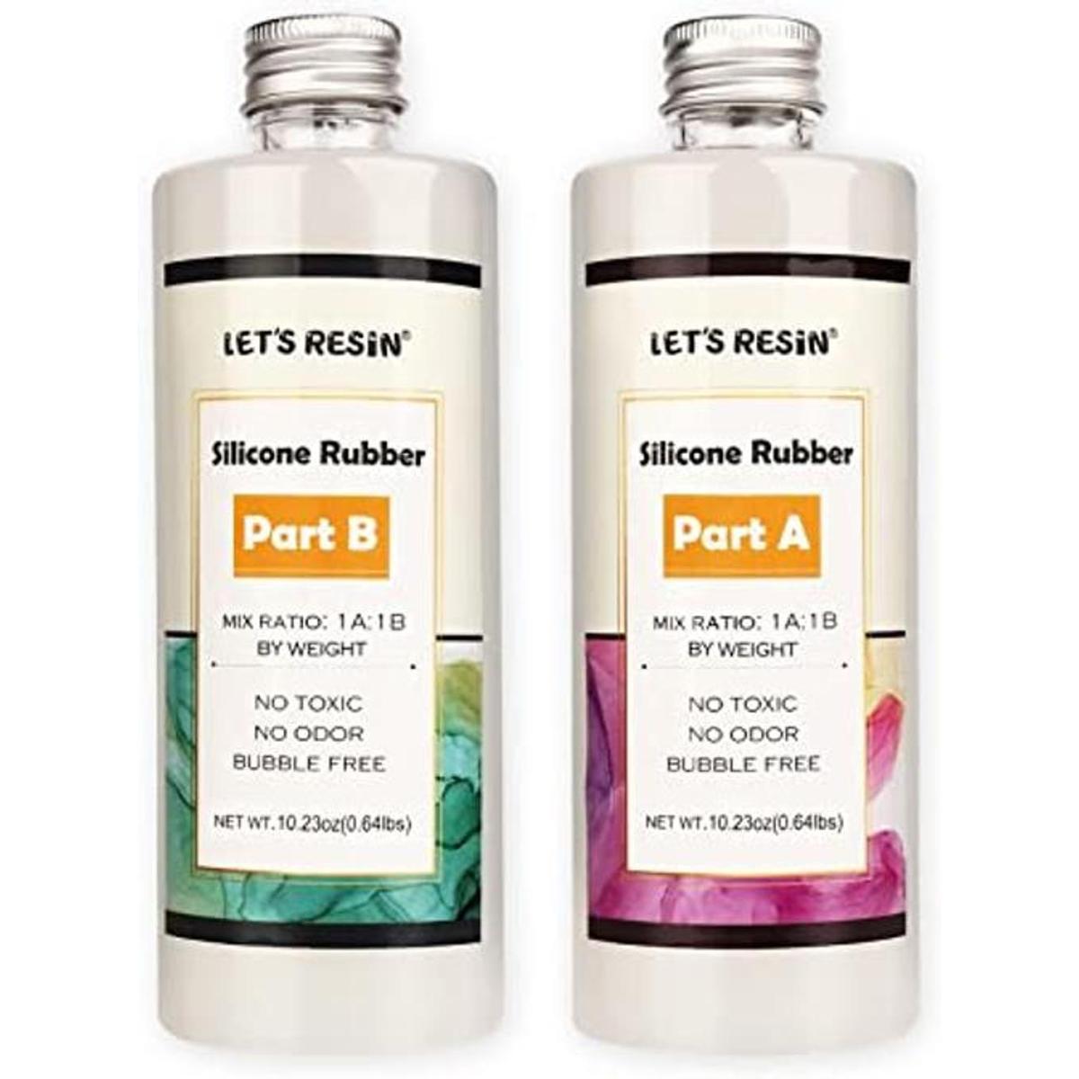 LETS RESIN Kit para fabricar moldes de silicona con