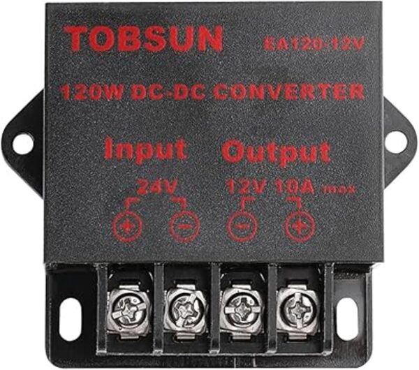 CC 24V a CC 12V 10A 120W convertidor reductor de voltaje_2