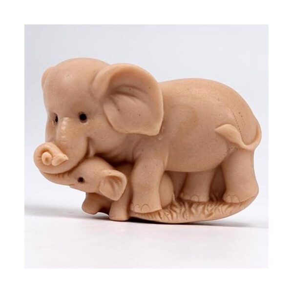 Moldes de jabón de elefante para madre y bebé moldes de_2
