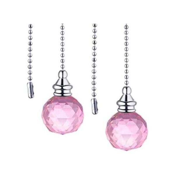 Jovitec Extensión de cadena de cristal esférico con
