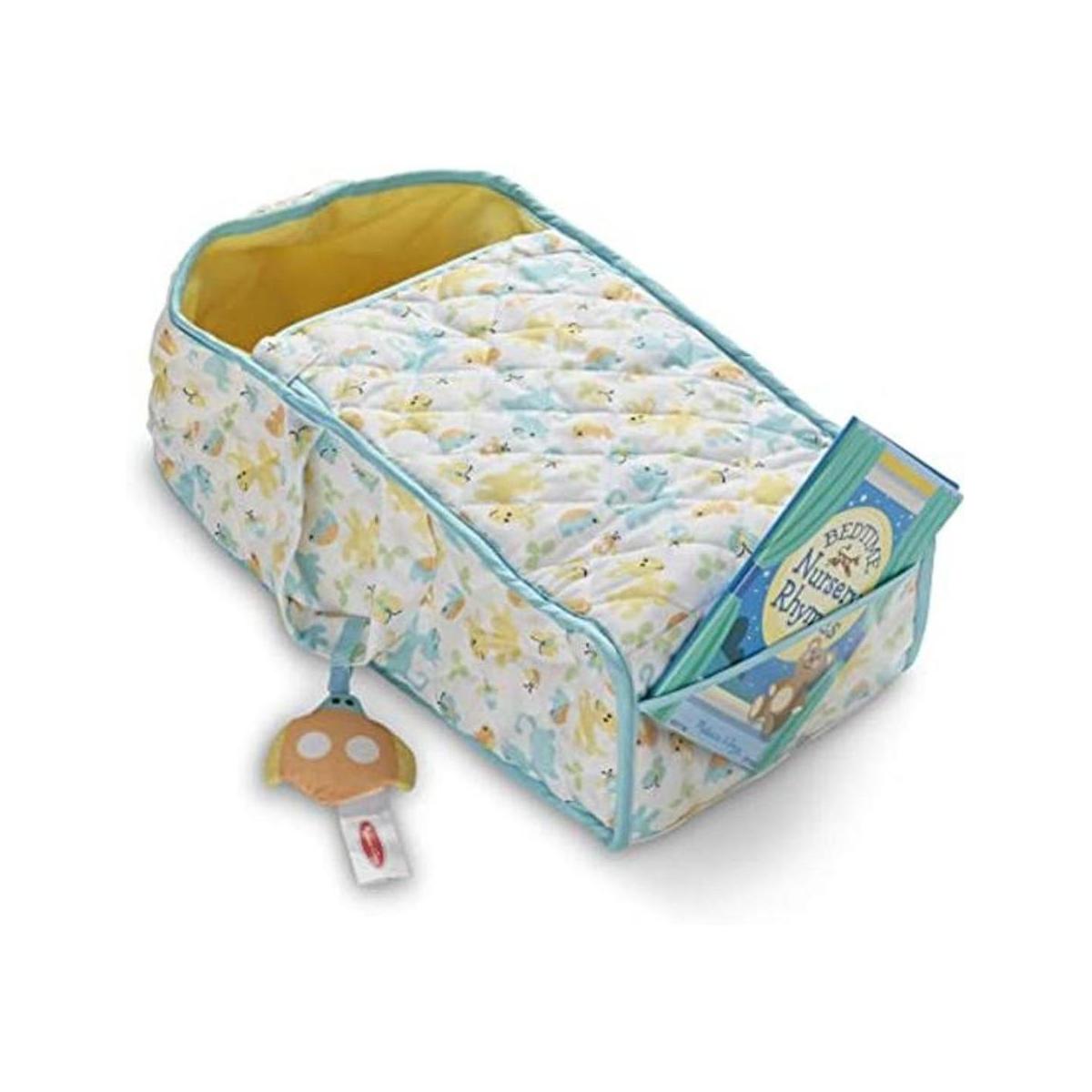 Melissa Doug Mine to Love Juego de moisés portátil para