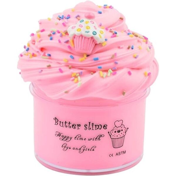 Limo de mantequilla de pastel rosa con bonito dije y_1