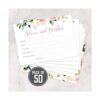 Juego de 50 tarjetas de consejos y deseos tarjetas_5