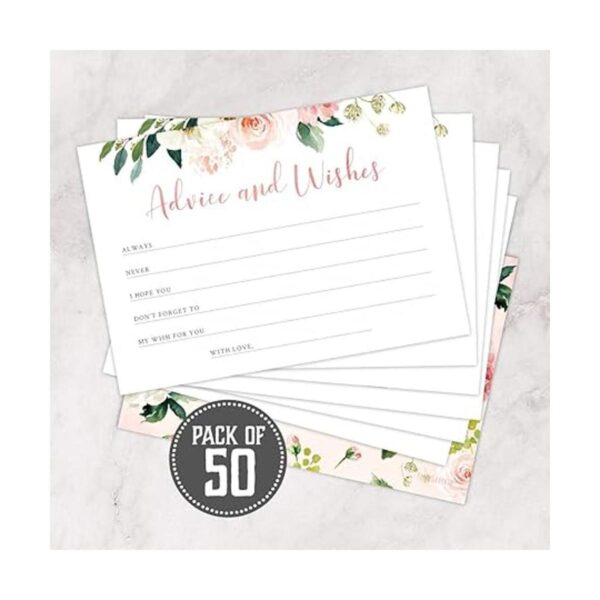 Juego de 50 tarjetas de consejos y deseos tarjetas_5