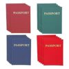 Juvale Pasaporte cuadernos Pack de 24 24 páginas 4_1