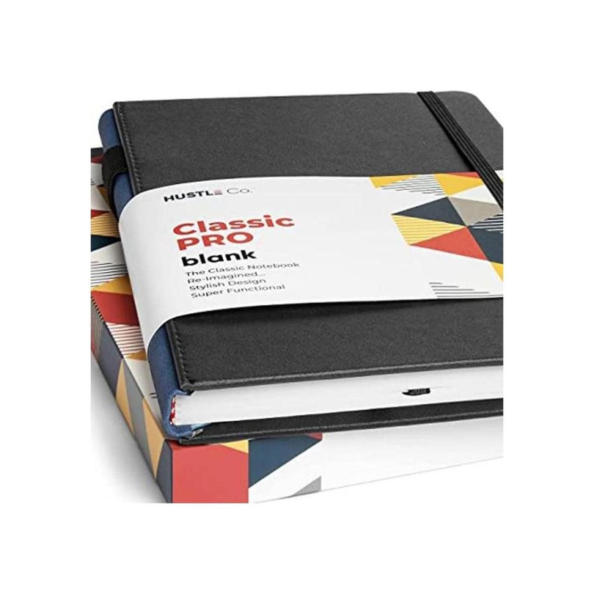 Thick Blank Journal Notebook with Unlined Unruled