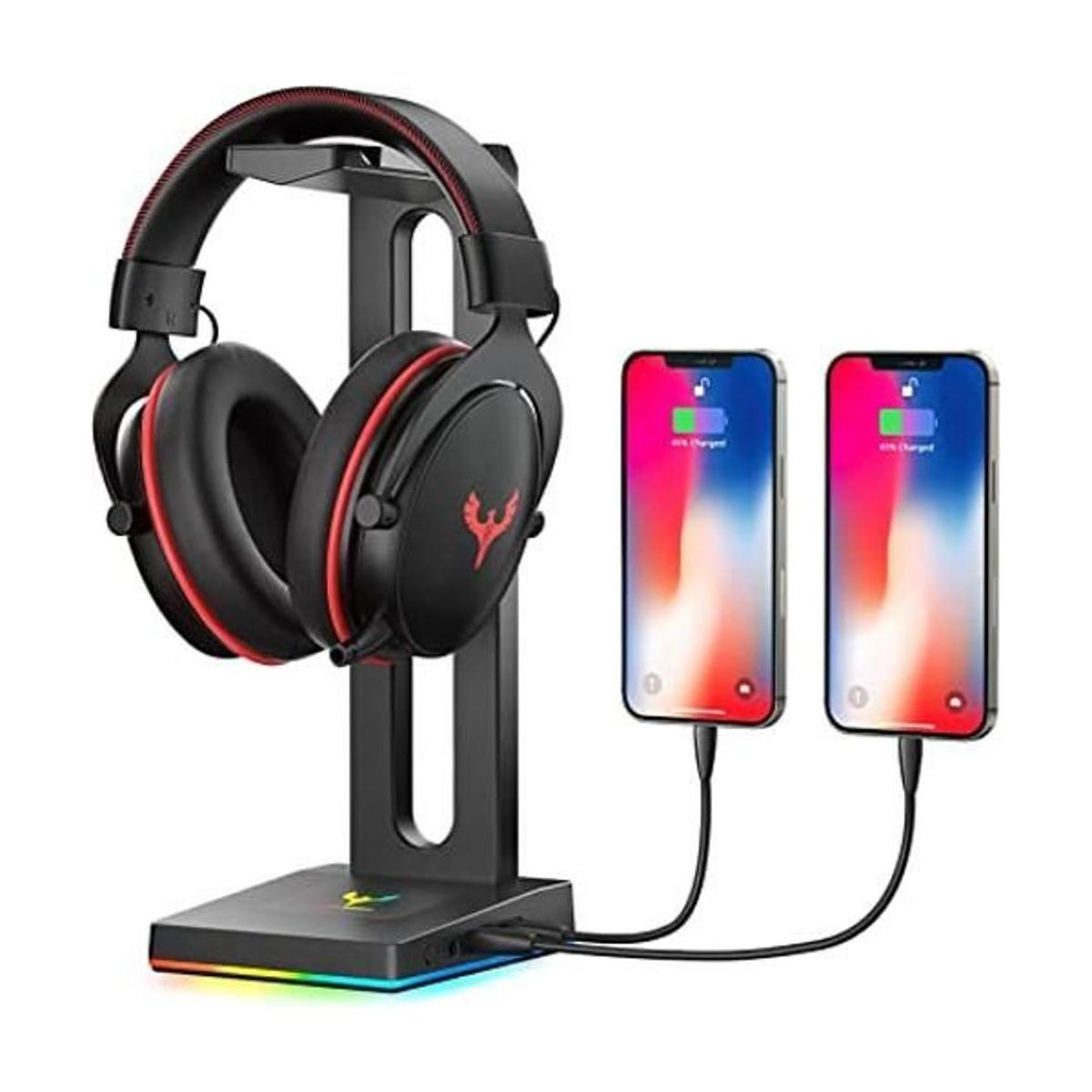 Blade Hawks RGB Soporte para auriculares para videojuegos