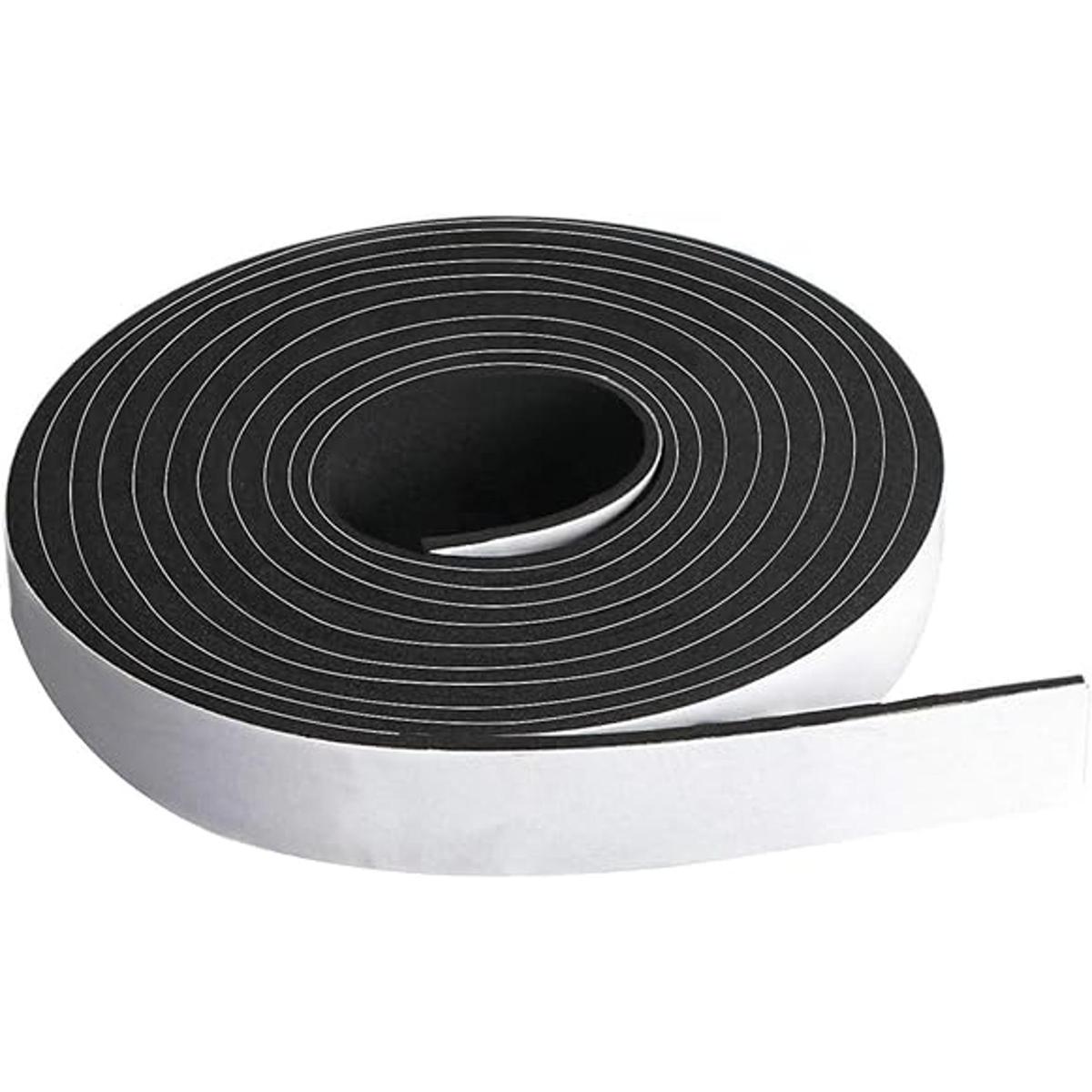 Rollo de tira de espuma de neopreno de Dualplex 1 pulgada
