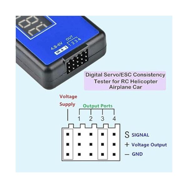 Geekstory HJ Digital RC Servo Tester ESC Consistency_2