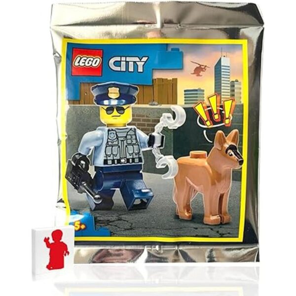 LEGO City Mountain Police Minifigure Jefe de policía con_2